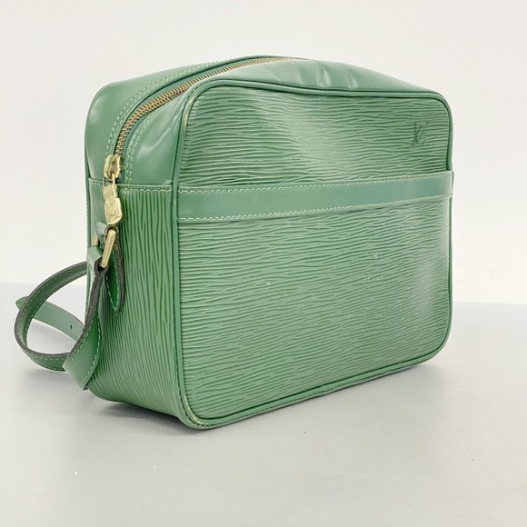 Louis Vuitton Bag Shoulder Trocadero Green Borneo Epi - Picture 1 of 9